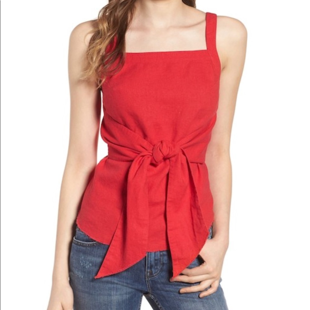 Bp. Linen Tank NWT